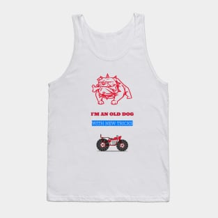 I'm an old dog with new tricks atv Tank Top